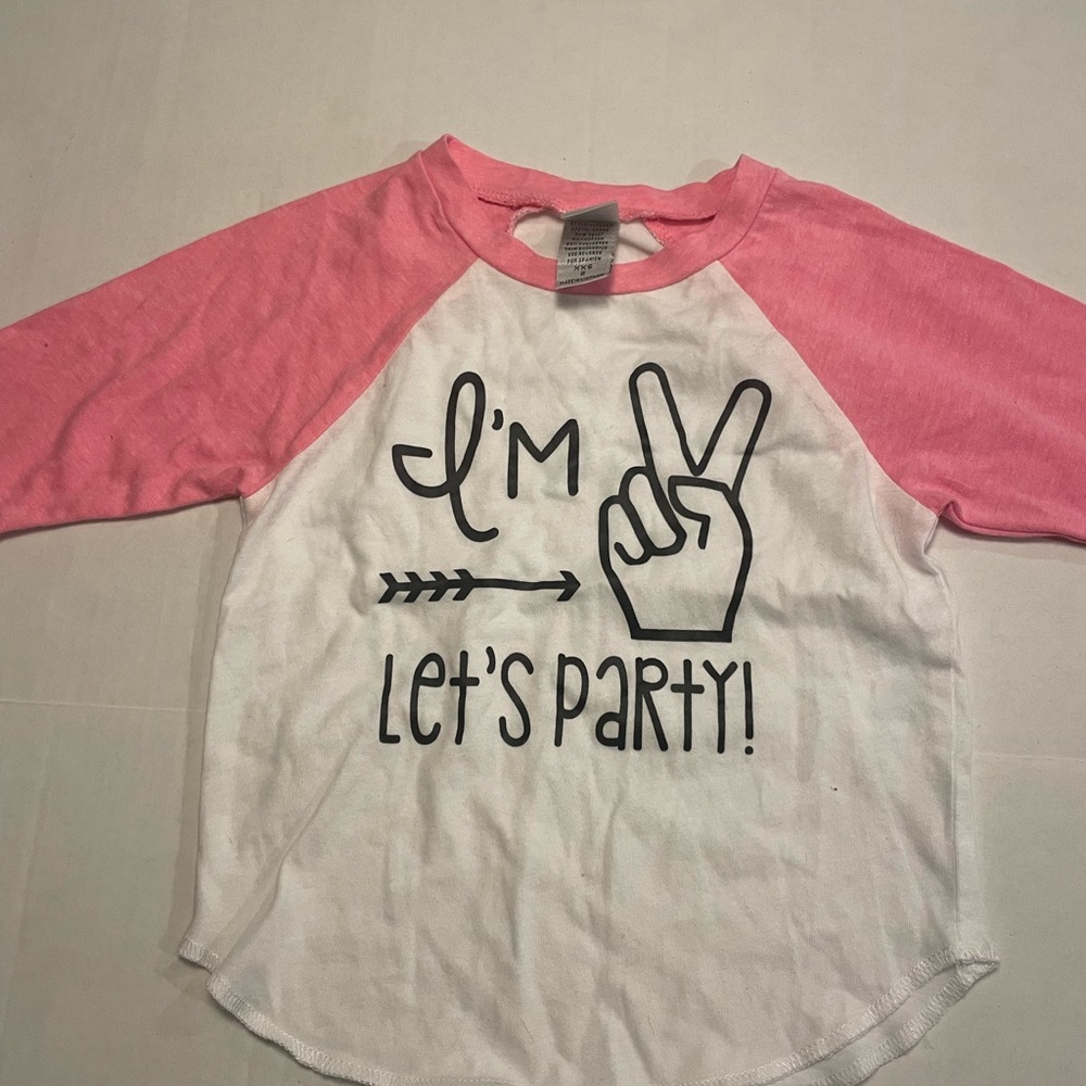 Girls 2nd birthday shirt